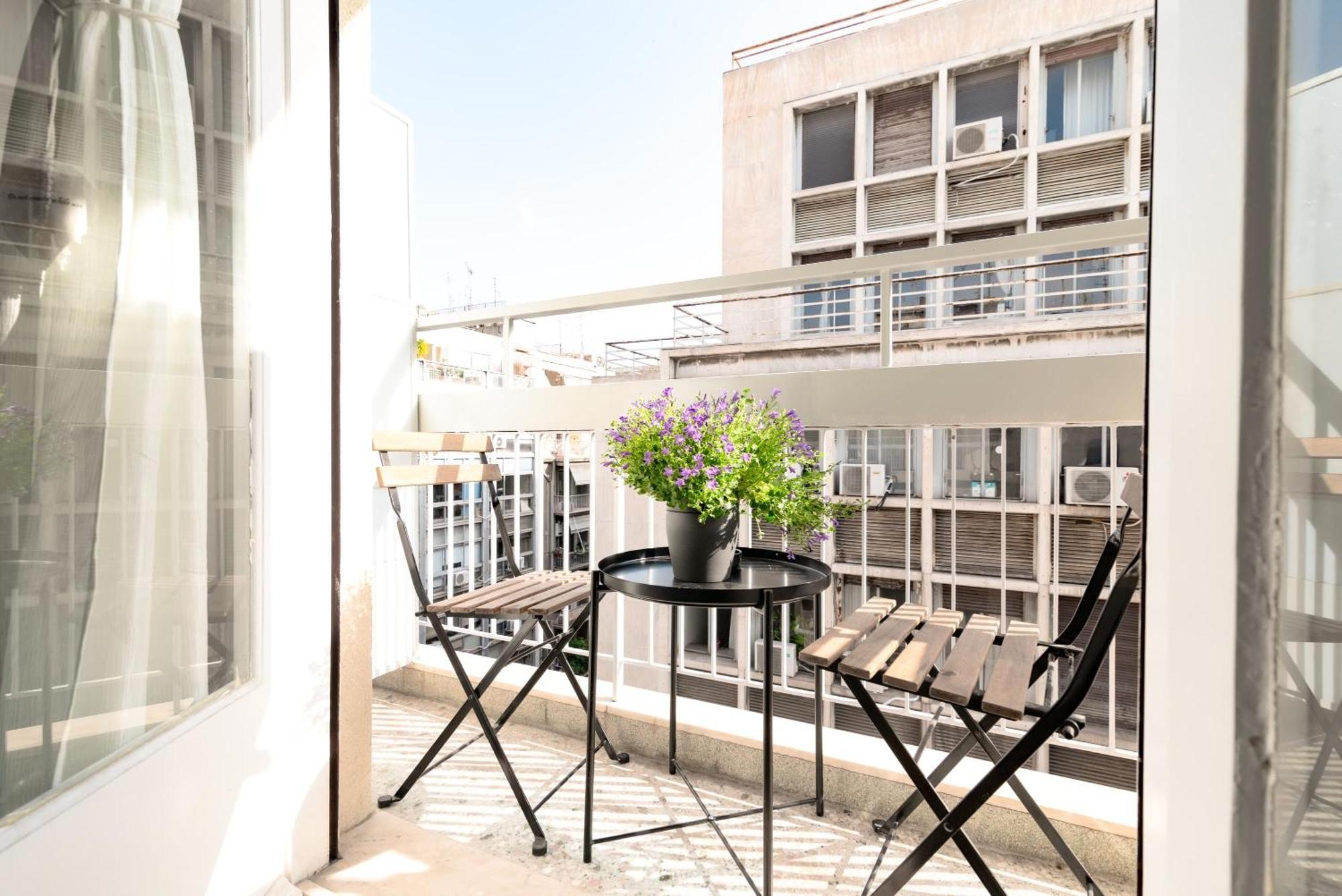 Ferienwohnung Exarchia Artistic Getaway For Groups Athen Exterior foto