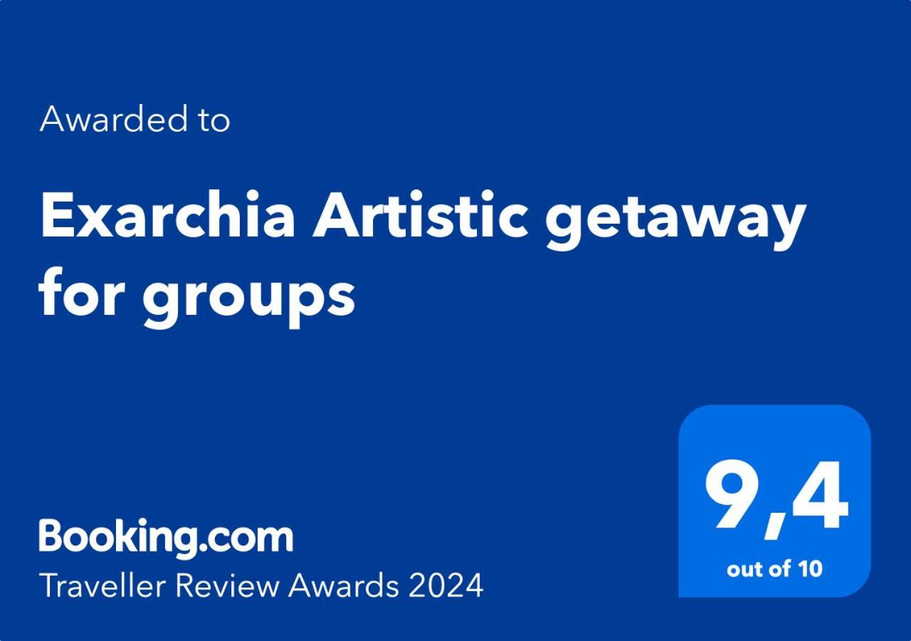 Ferienwohnung Exarchia Artistic Getaway For Groups Athen Exterior foto